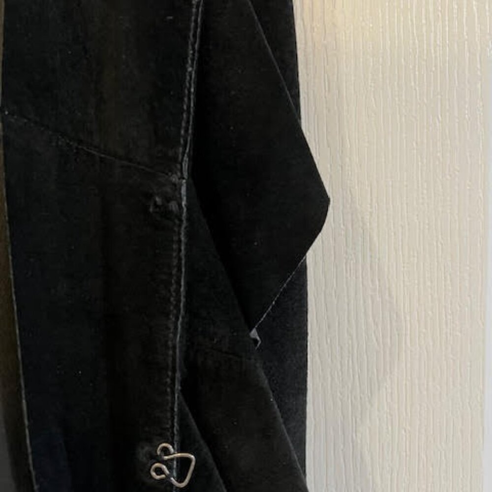 Suede Leather Ruffle Duster - Picture 7 of 9